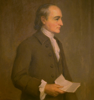 Portrait of George Wythe, the College's - and the nation's - first law professor.