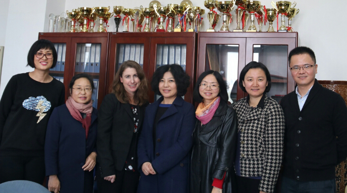 With faculty from Minzu University School of Law, Beijing