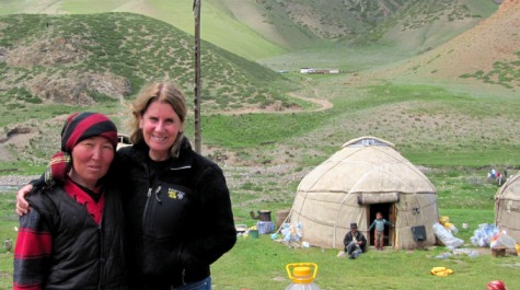 Warren in Southern Kyrgyzstan