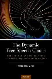book jacket, The Dynamic Free Speech Clause
