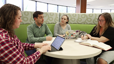A renovated Chappell Reading Room enhances collaboration.