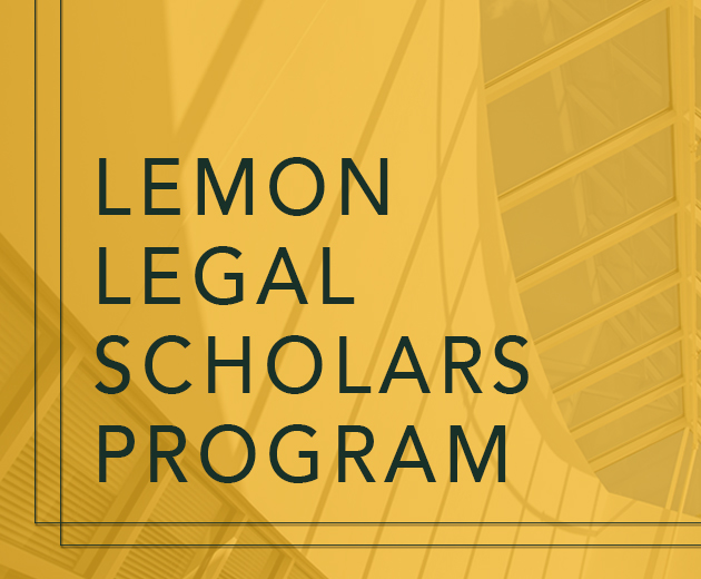Lemon Legal Scholars Program