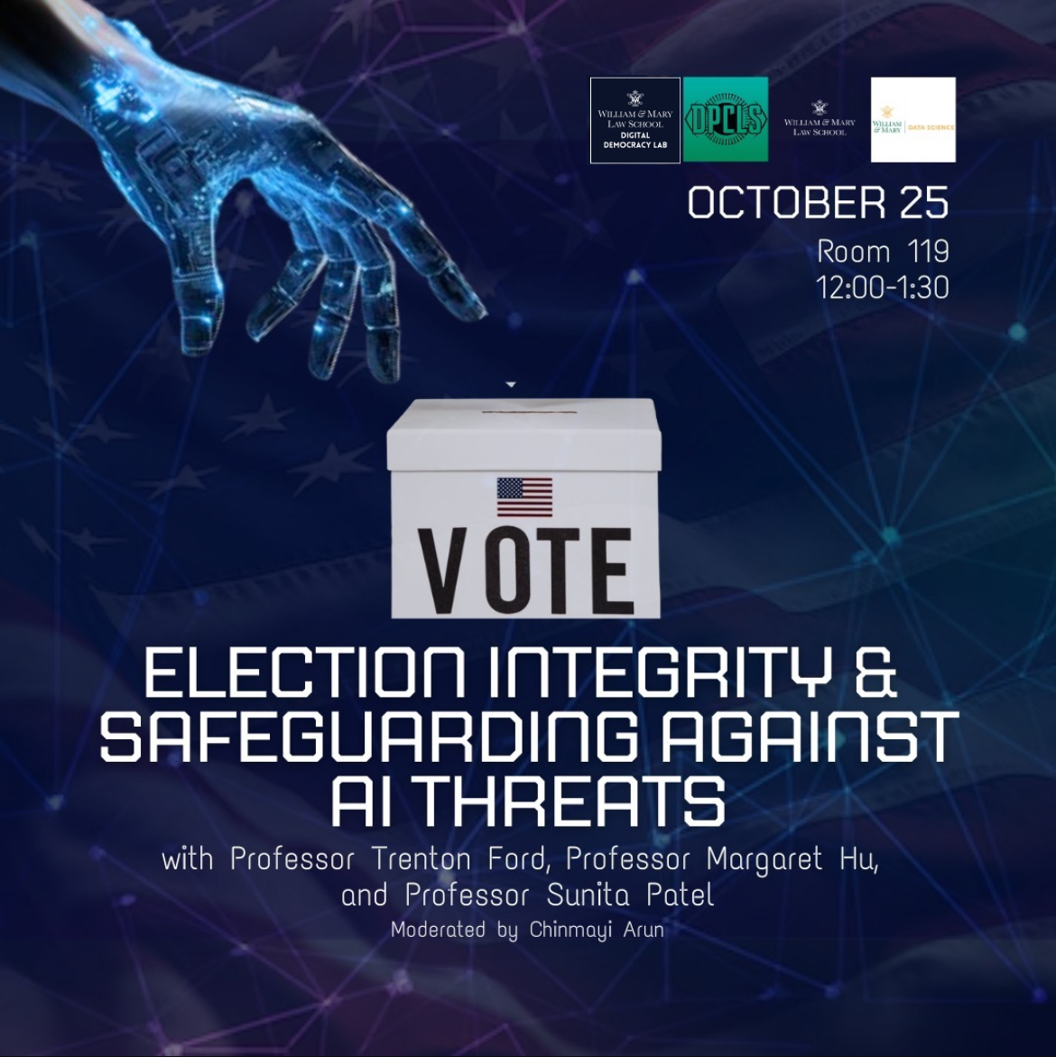 Talk on Election Integrity. Safeguarding against AI Threats. 