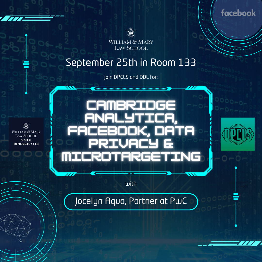 Jocelyn Aqua talk on Cambridge Analytica, Facebook, Data Privacy, and Microtargeting