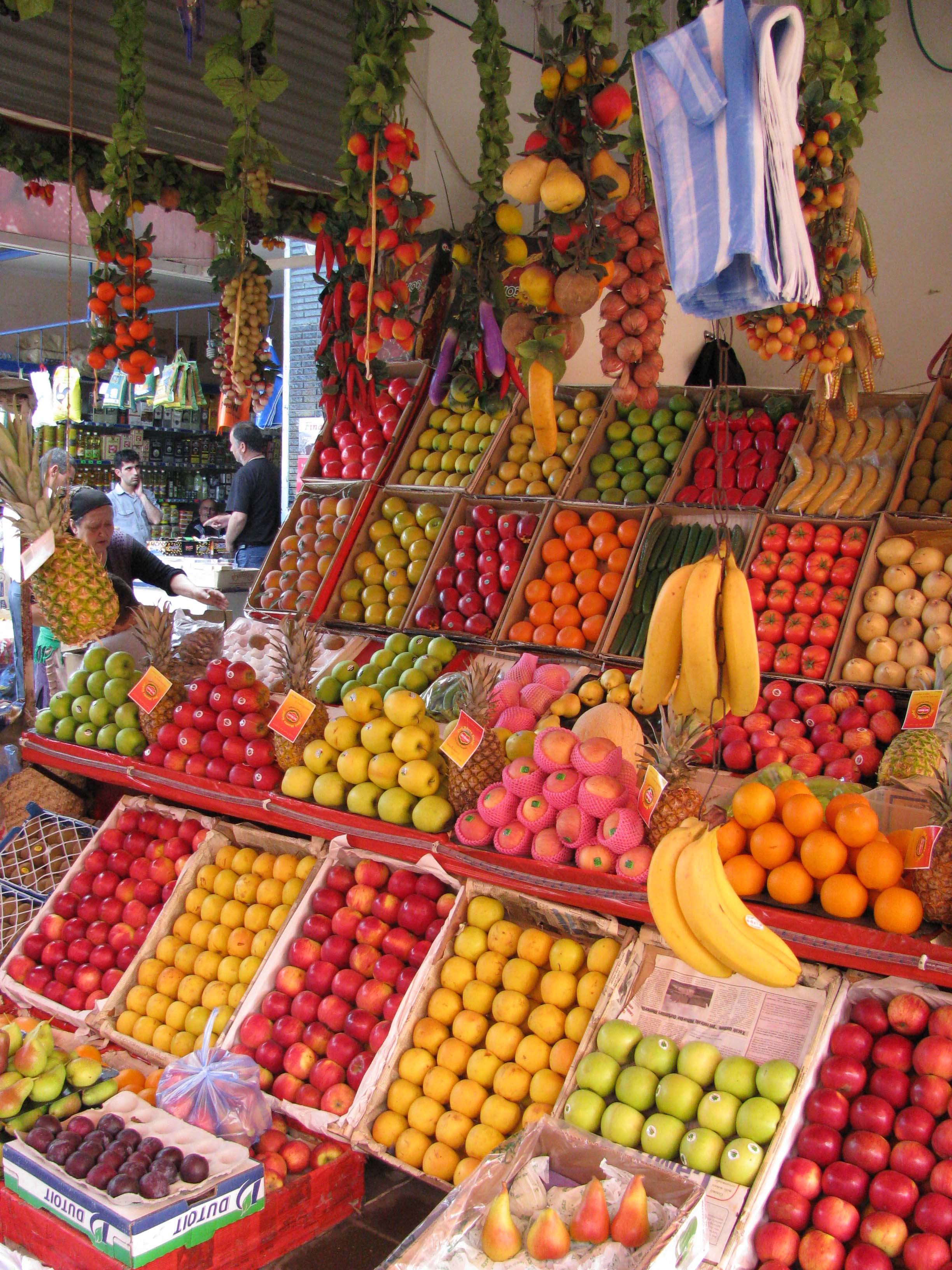 Fruit in the Lankaran Market