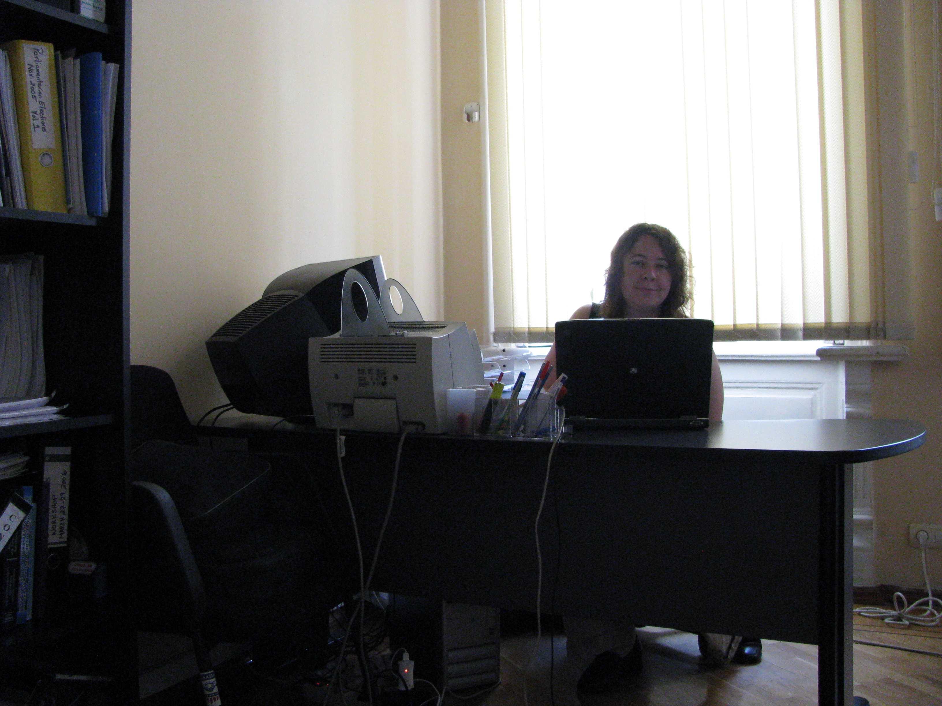 Me in my office