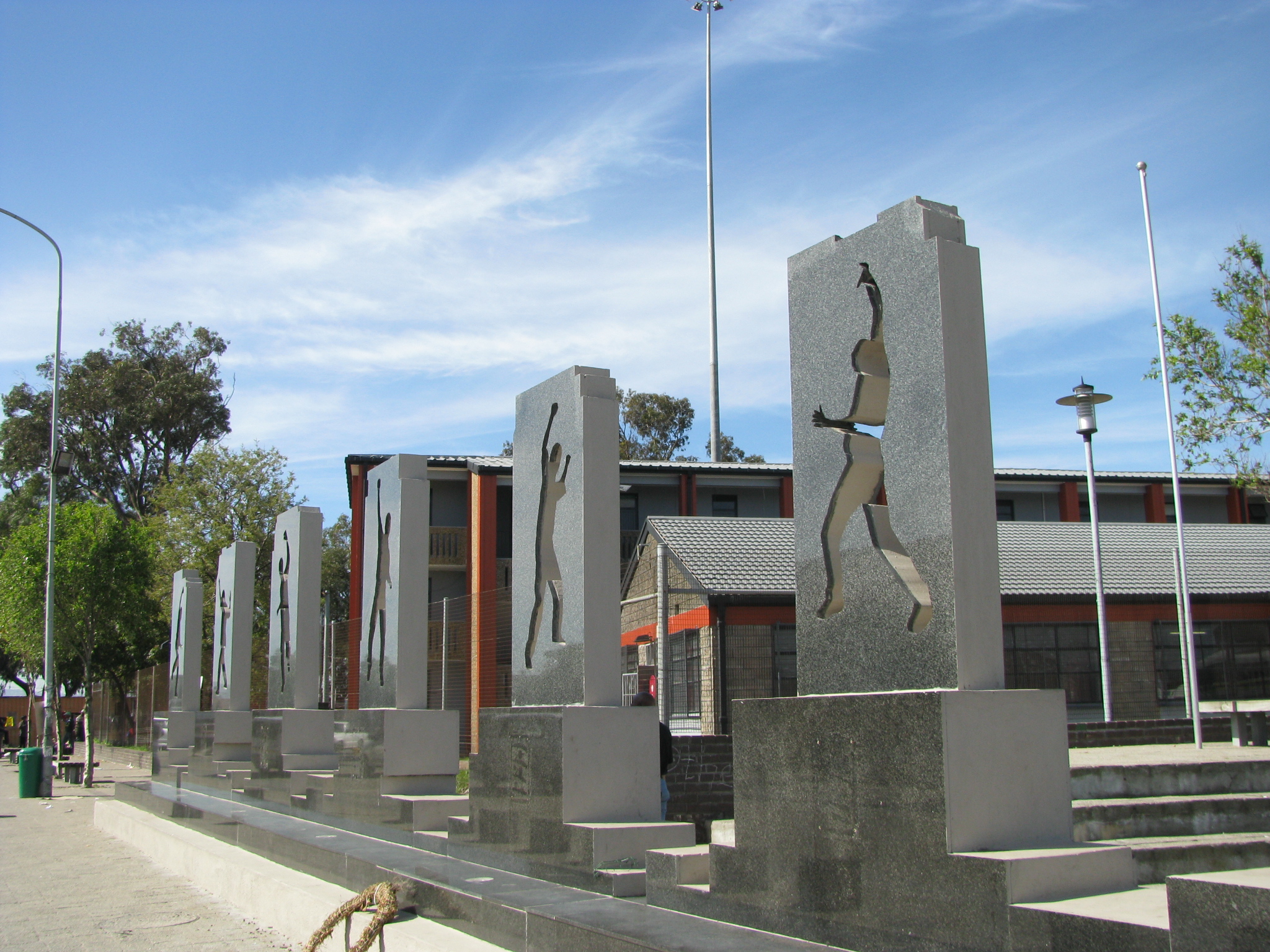 A monument to the Gugulethu Seven, killed by apartheid police
