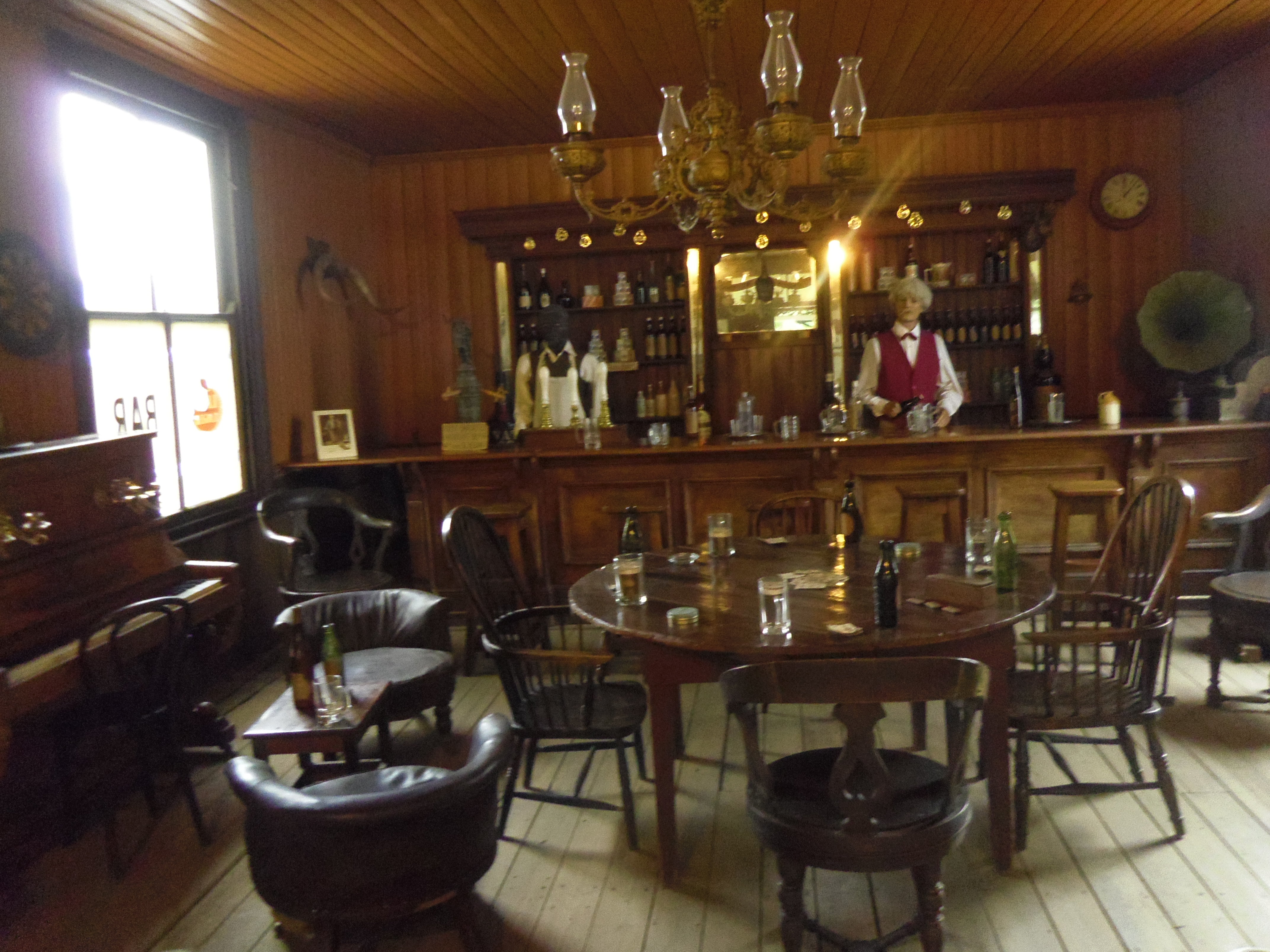 Inside an old Kimberley saloon
