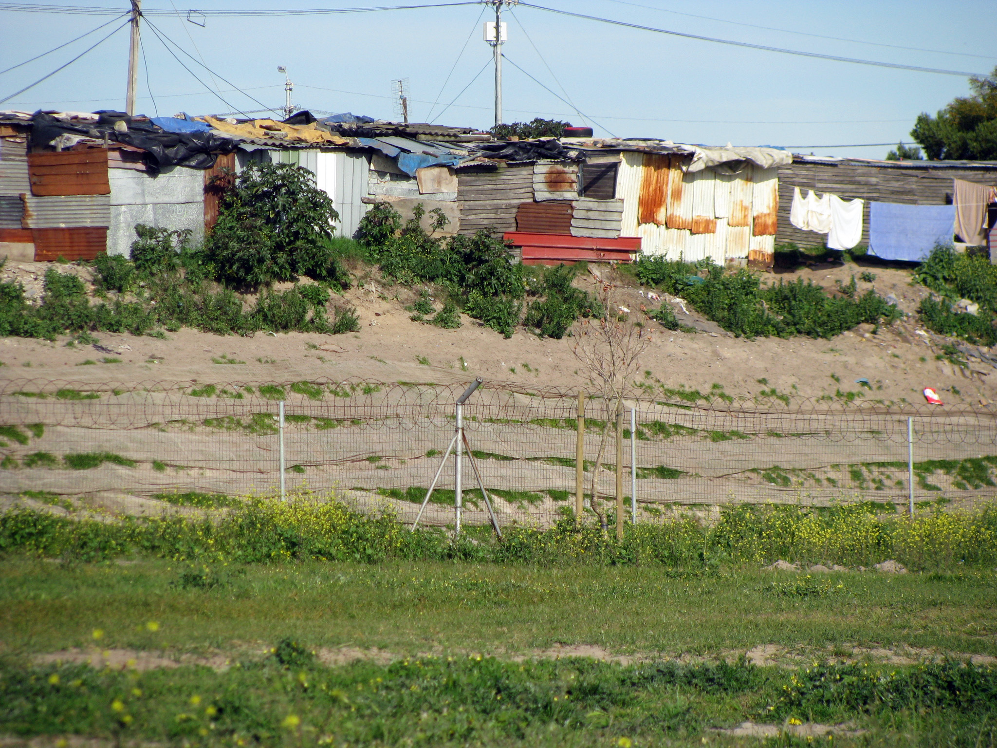 Shack housing in Gugulethu