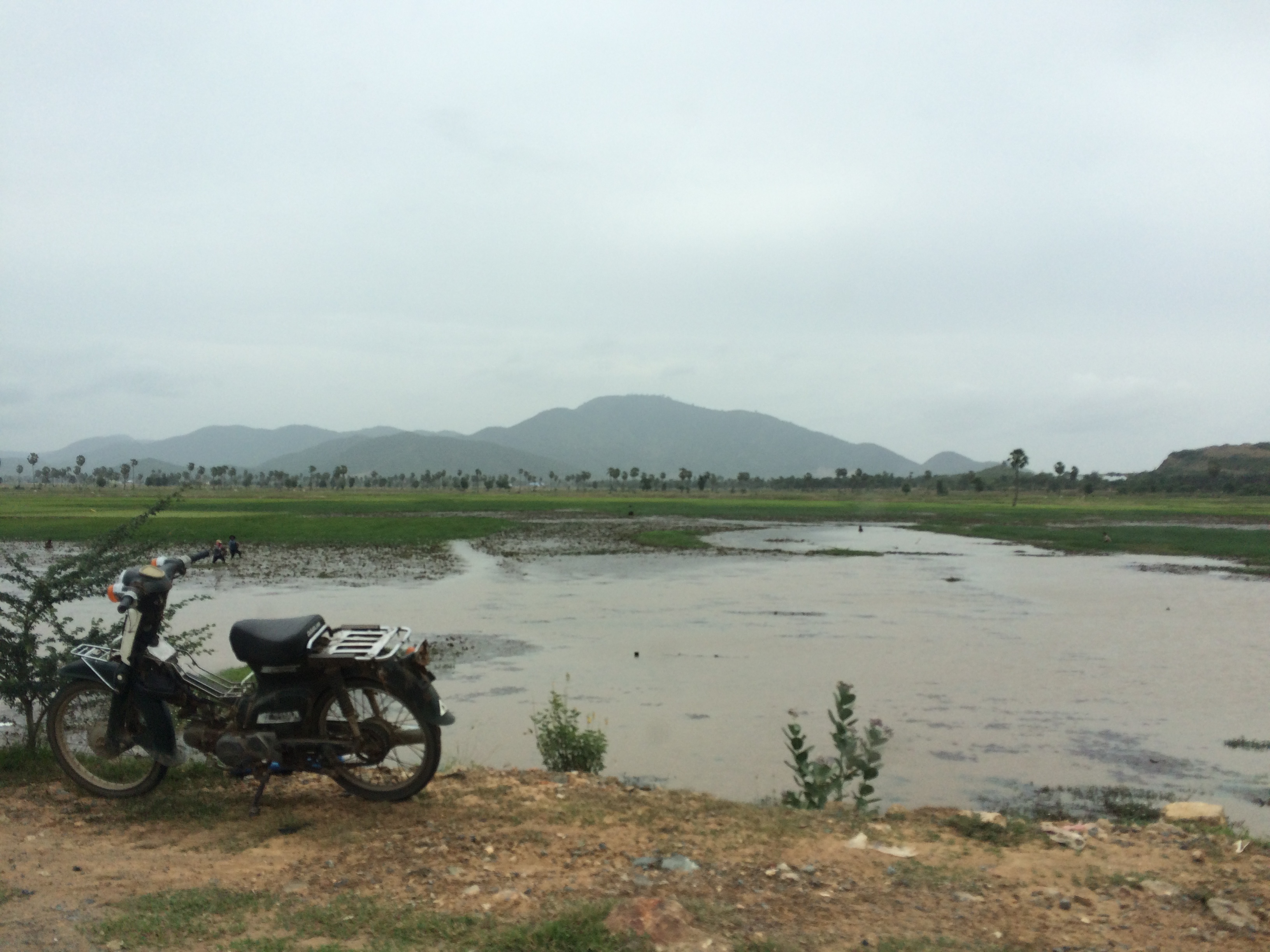 Scenery on the way to Kampong Speu