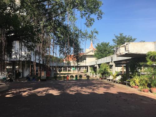 Royal University of Phnom Penh Courtyard