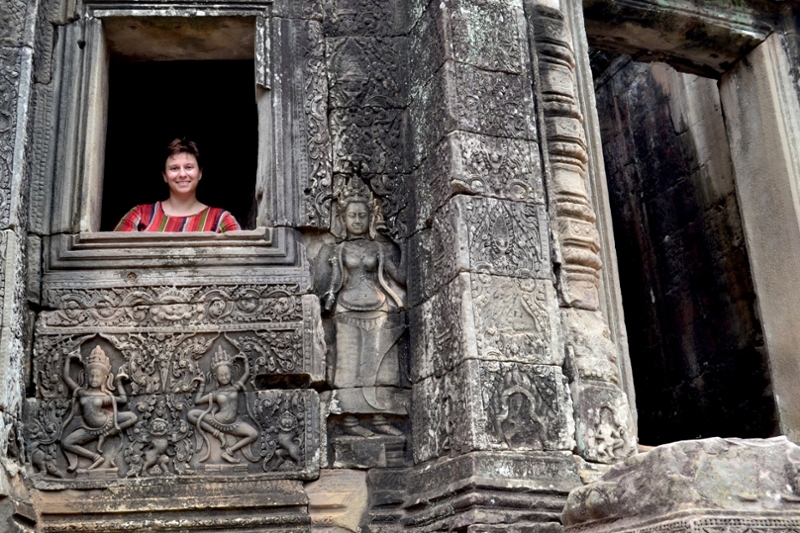 Ally at Angkor Wat