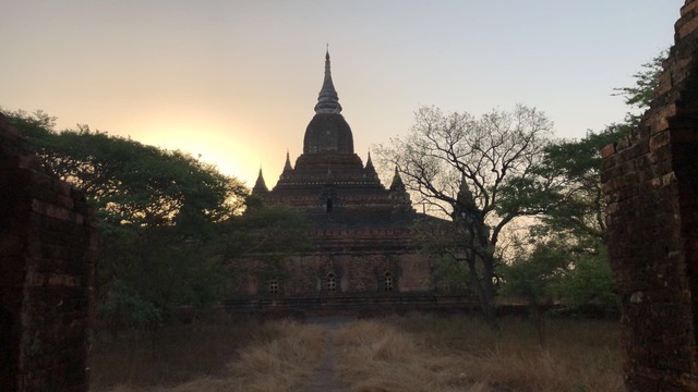 Sunrise over Bagan
