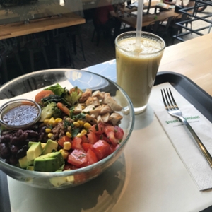 Lunch at Green and Protein