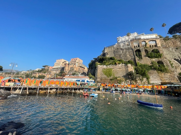 The private beaches of Sorrento