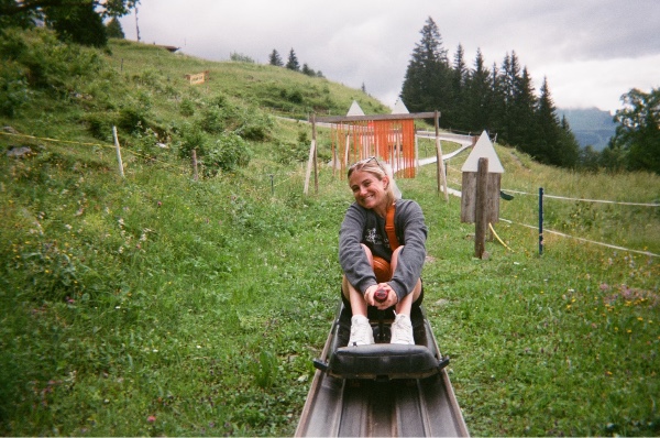 Me on the alpine slide