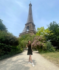Me in Front of the Eiffel Tower