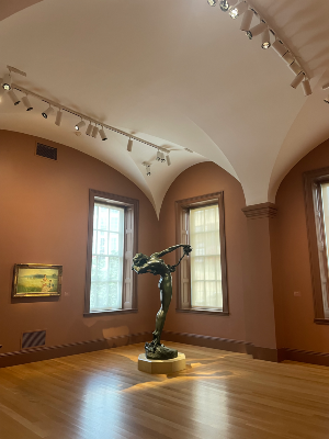 Sculpture at the National Portrait Gallery 