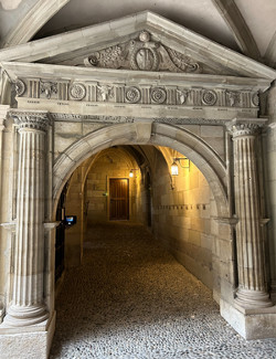 Entry in Old Town Geneva