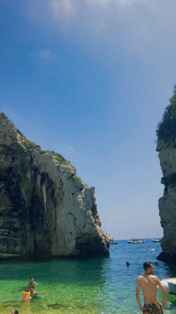 Stiniva Cove from the Beach