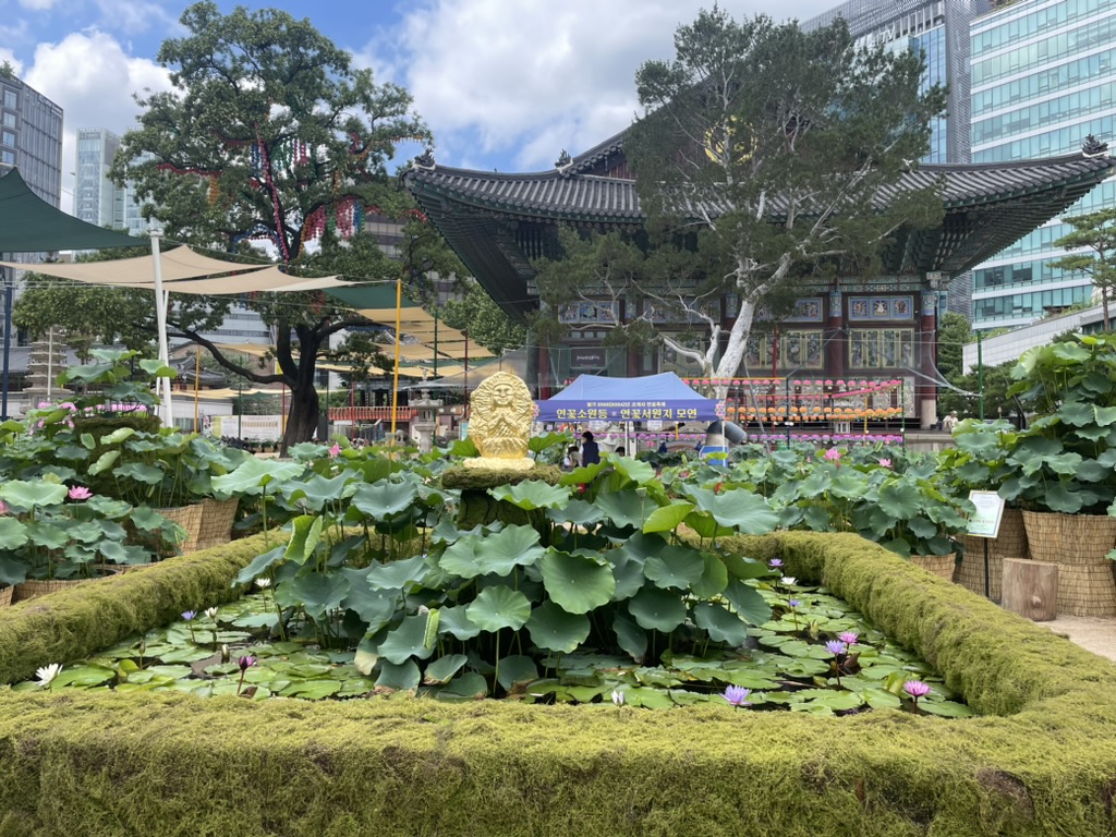 Jogyesa Temple in Seoul, South Korea