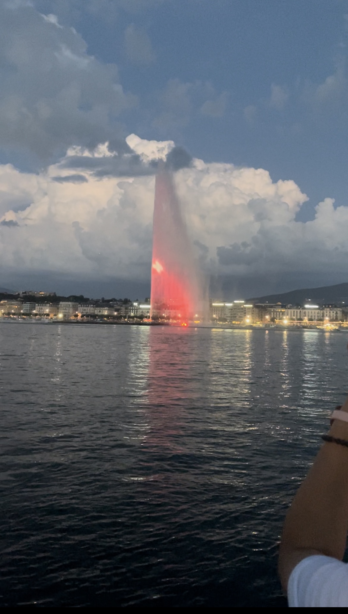 Jet D'eau on Swiss International Day