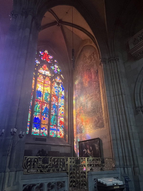 Stained Glass at St. Vitus Cathedral