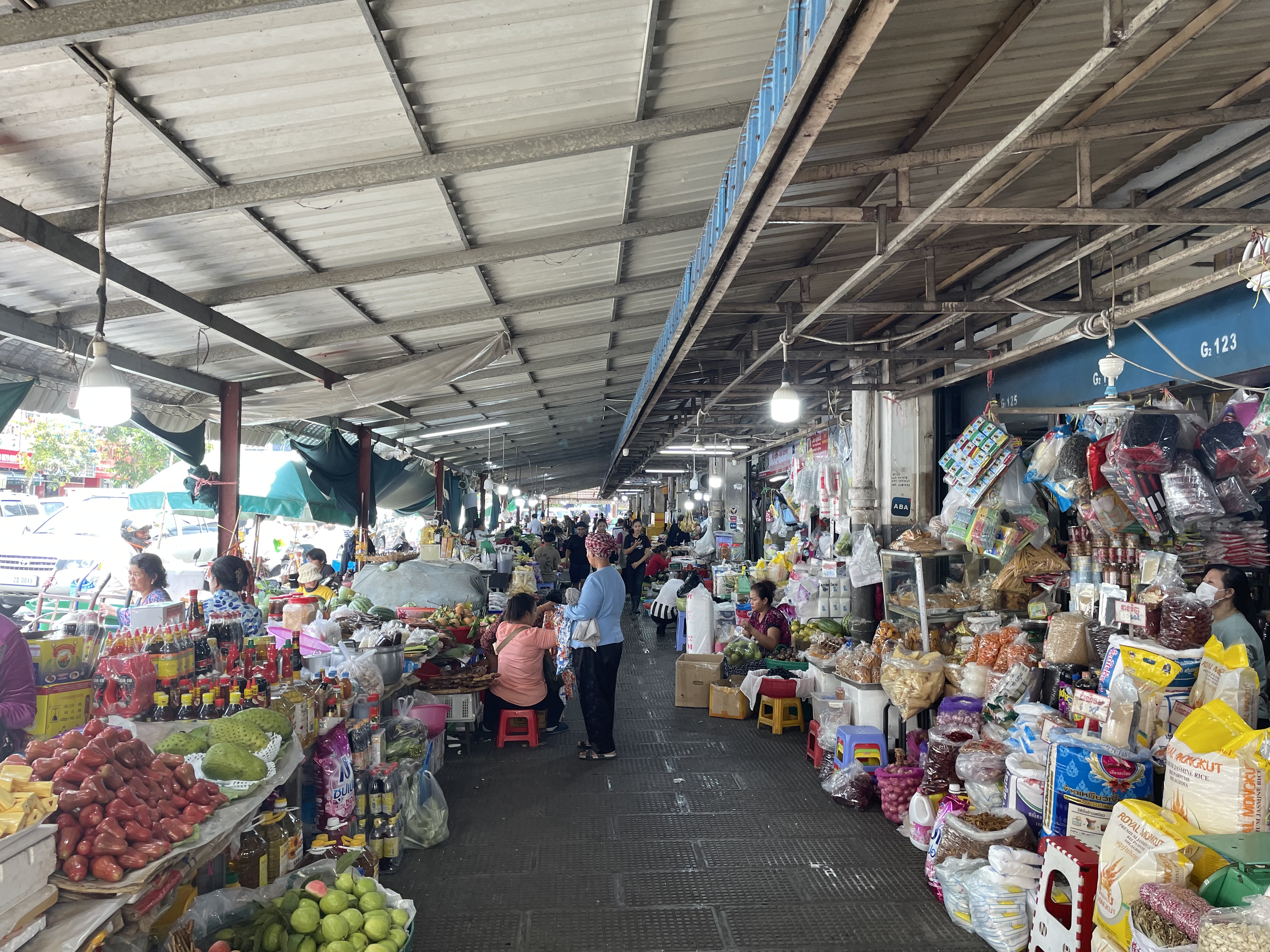 Outskirts of market.