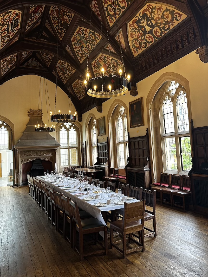 Accidentally crashing a dinner party at Mansfield College