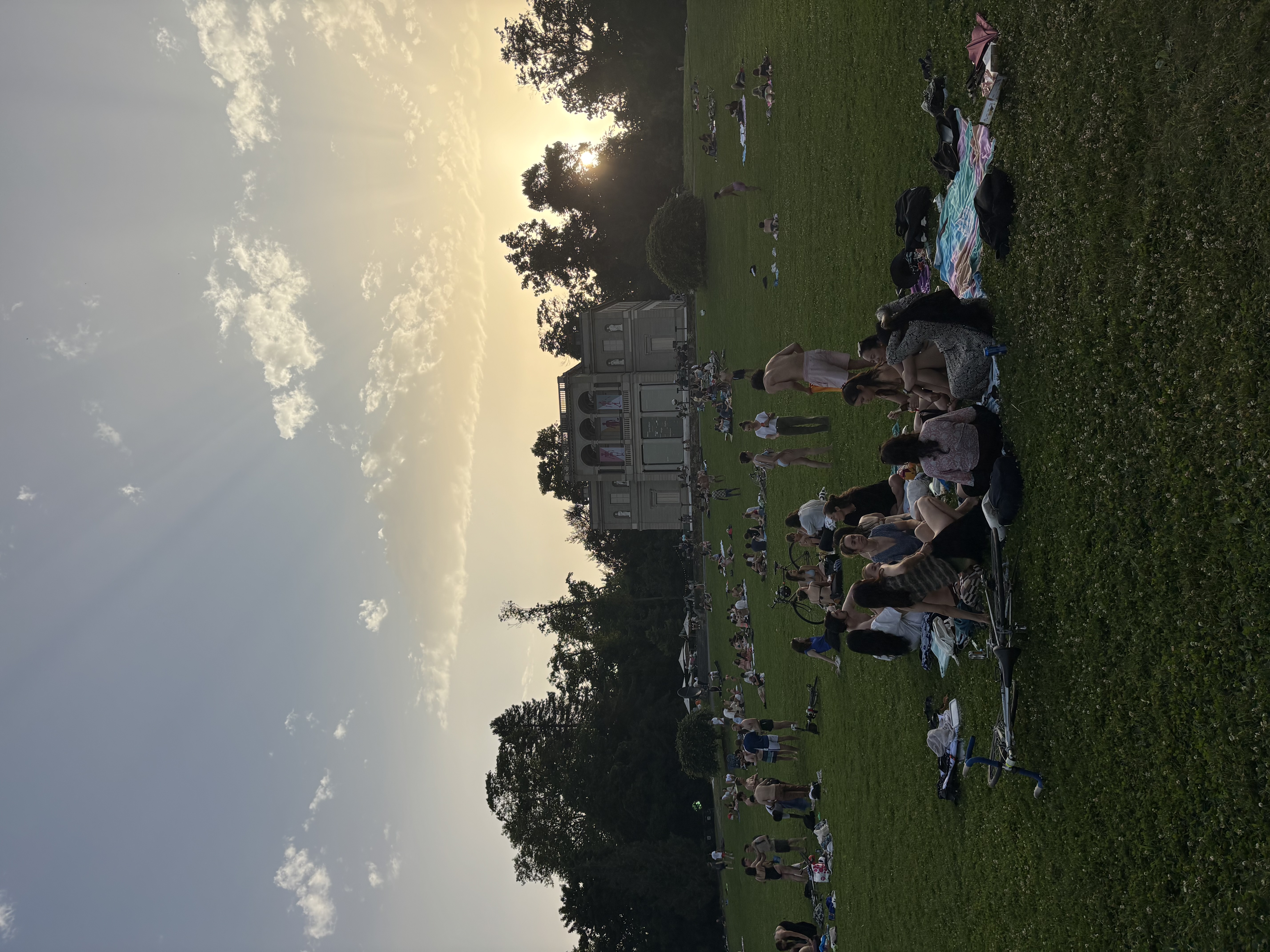 Park on Lake Geneva.