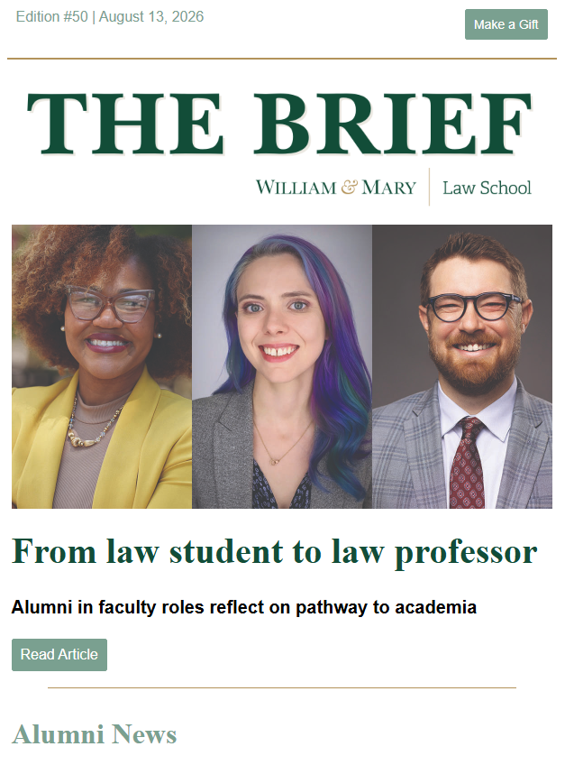 The Brief Current Issue