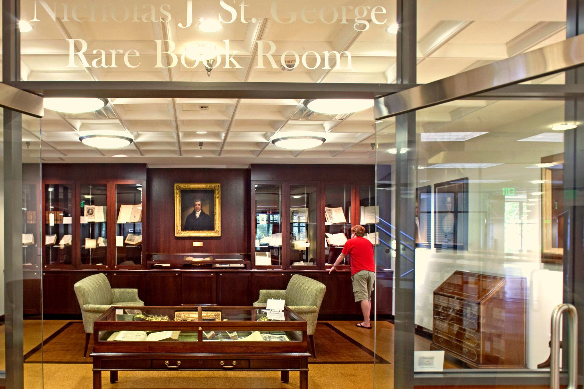 Nicolas J. St. George Rare Book Room