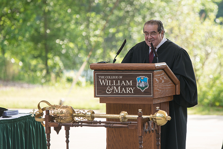 Justice Antonin Scalia (1936-2016) | William & Mary Law School