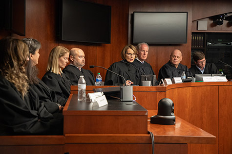 The Preview opened with a Moot Court on United States v. Skrmetti.