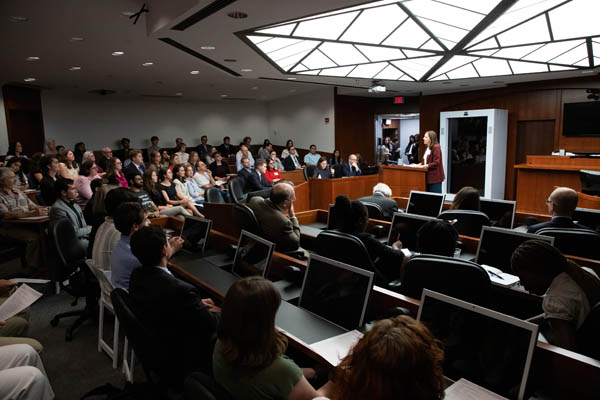 Professor Larsen opens the Preview.