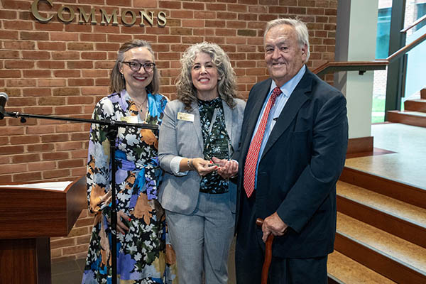 L-R: Iria Giuffrida, Katey Howerton, and Judge Shaw