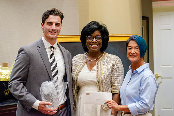 From left: Adam Kolcon, Alexis Swann and Issa DiSciullo