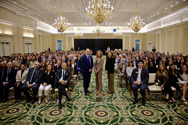 Justice Barrett's visit celebrated Constitution Day at William & Mary. Photo: Elizabeth Blackney