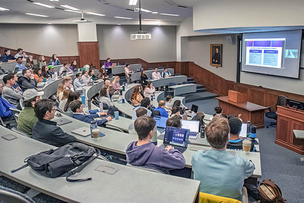 A class led by Professor Vivian Hamilton last November brought in experts on AI Fundamentals and Responsible Use.
