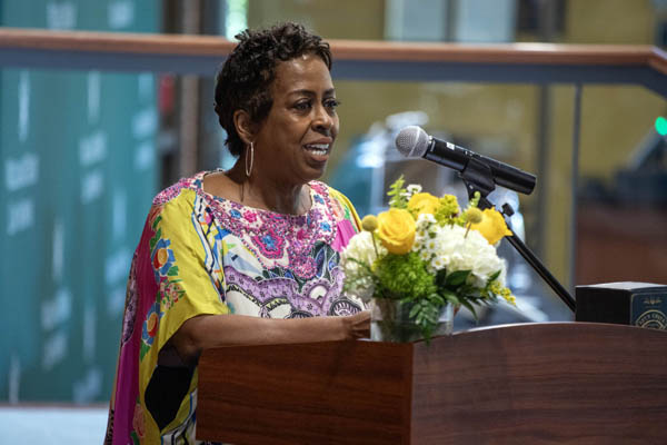 The Honorable Eileen Olds ’82 was a district court judge for the Chesapeake Juvenile and Domestic Relations District Court in Virginia from 1995 to 2019. Photo: David F. Morrill