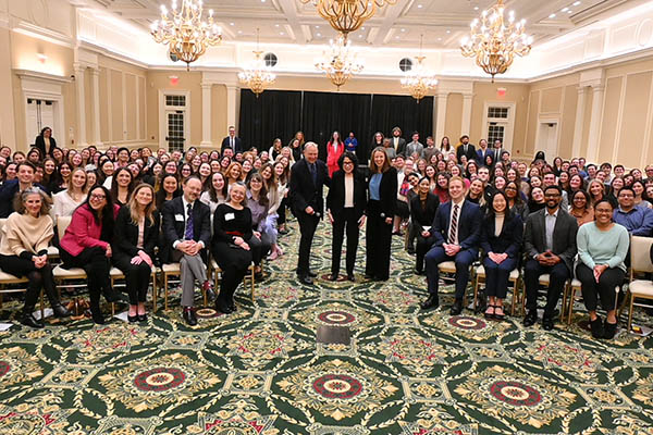 A memorable evening for the William & Mary Law community. Photo: Elizabeth Blackney