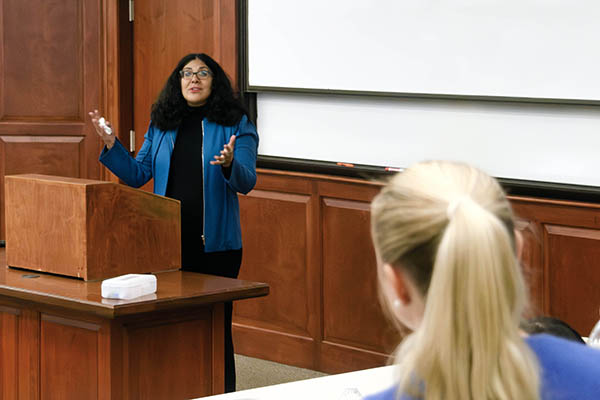 Professor Katyal argued that concerns over intellectual property ownership must be addressed if institutions want to avoid causing further harm to cultures and communities.