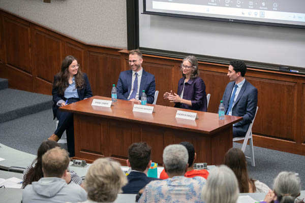 The opening session concluded with a speed round focused on the perception that redistricting feels like an arms race.