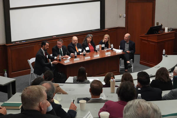 A panel of judges asked "Do lawyers actually make a difference." Photo: David F. Morrill