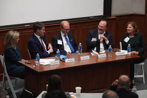 An afternoon panel examined Federal-State Conflicts. Photo: David F. Morrill