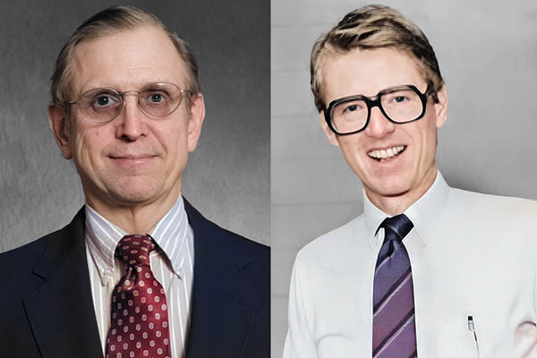 Professors John Lee and Doug Rendleman